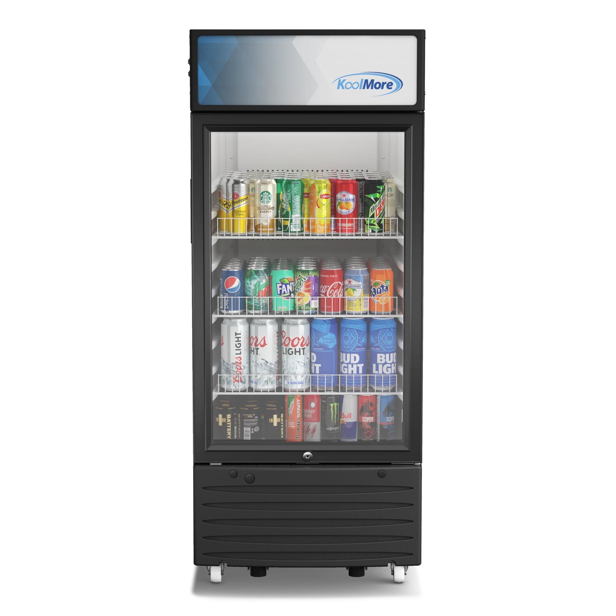 6 cu. ft. One Glass Door Commercial Display Merchandiser Refrigerator (KM-MDR-1D-6C)