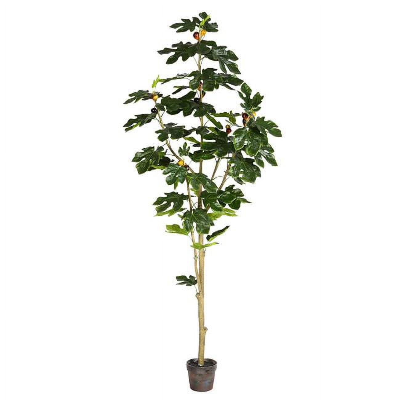 Vickerman 6' Artificial Potted Fig Tree.