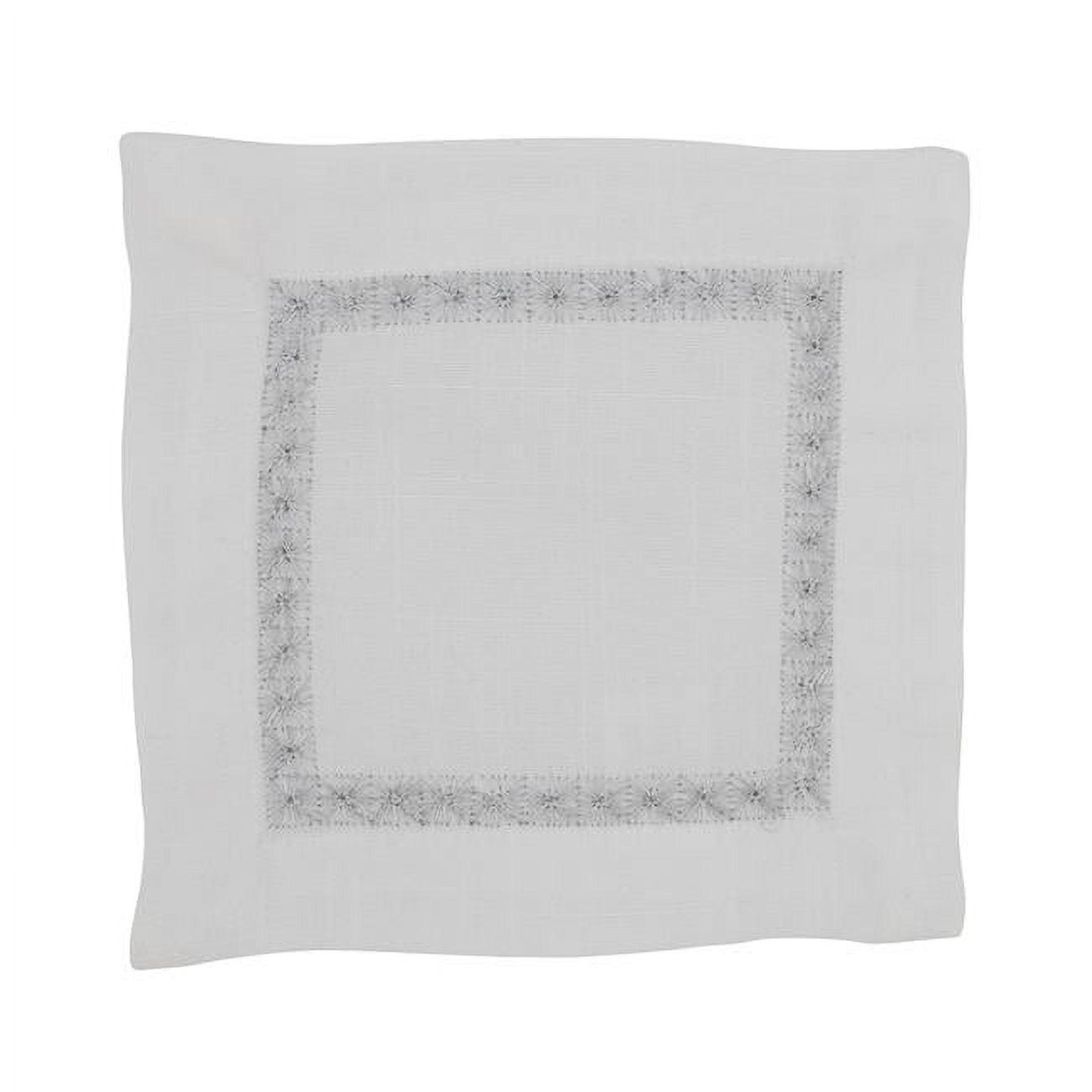 Mayer Polyester Embroidered Square Napkin