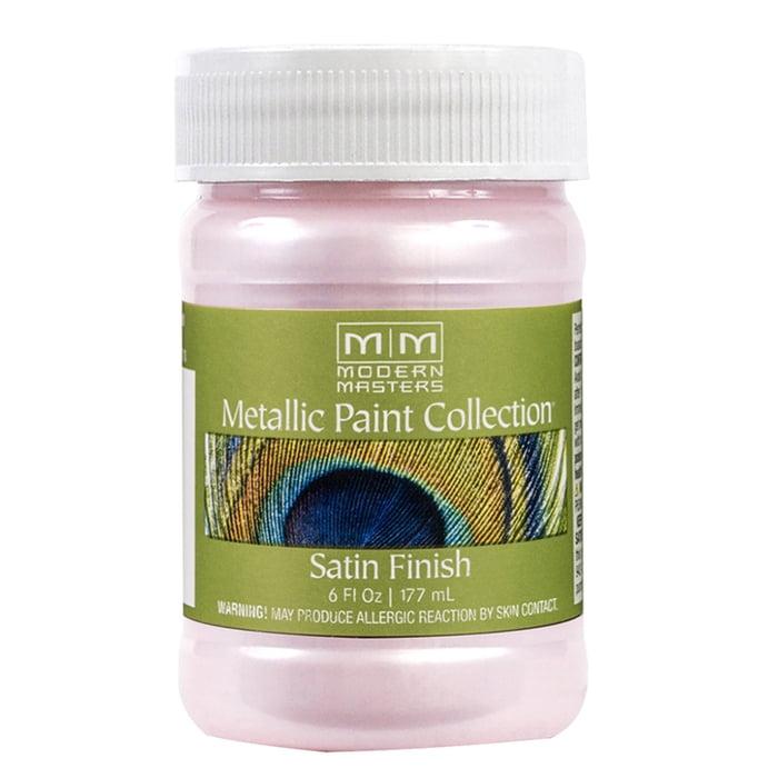 6 oz Modern Masters ME246 Rose Metallic Paint Collection Water-Based Decorative Metallic Paint
