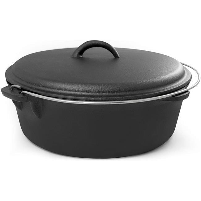 Cook Pro Cook Pro 6 Quarts Cast Iron Round Dutch Oven
