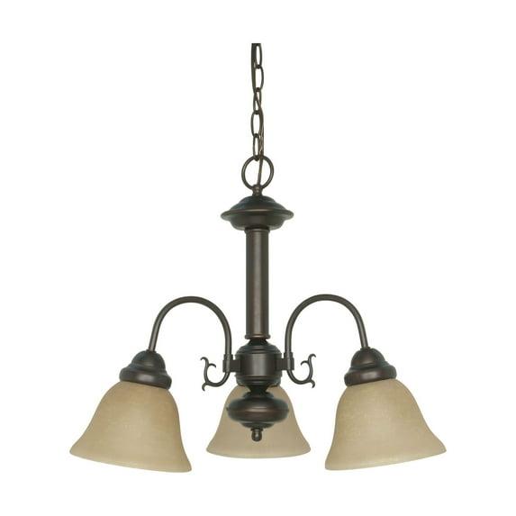 60/1252-Nuvo Lighting-Ballerina-Three Light Chandelier-20 Inches Wide by 17 Inches High     -Traditional Installation