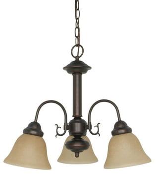 60/1252-Nuvo Lighting-Ballerina-Three Light Chandelier-20 Inches Wide by 17 Inches High     -Traditional Installation