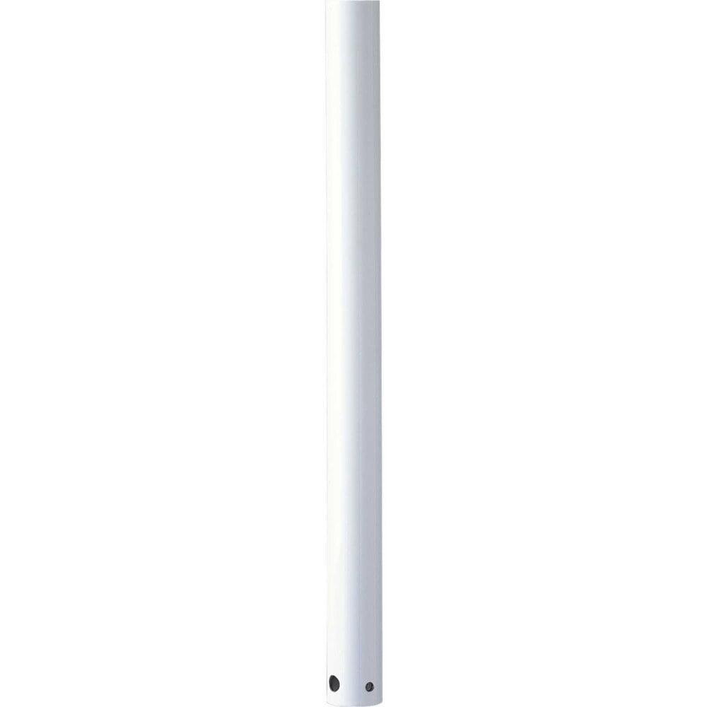 60-Inch Satin White Ceiling Fan Downrod