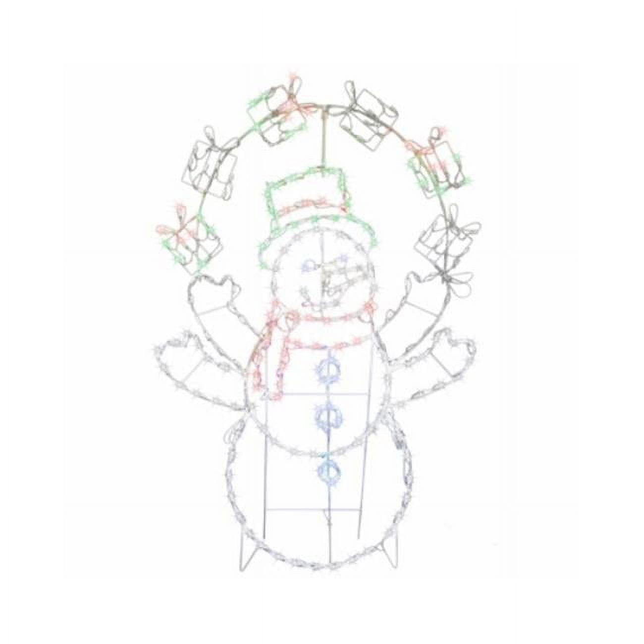 ProductWorks ProductWorks 60 In Pro-Line LED Animation Juggling Snowman Christmas Decoration