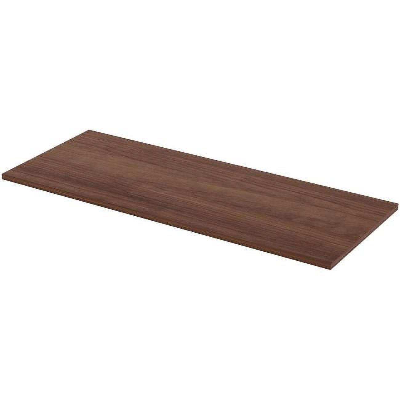 VersaFlex 60'' Walnut Laminate Electric Adjustable Desk Top