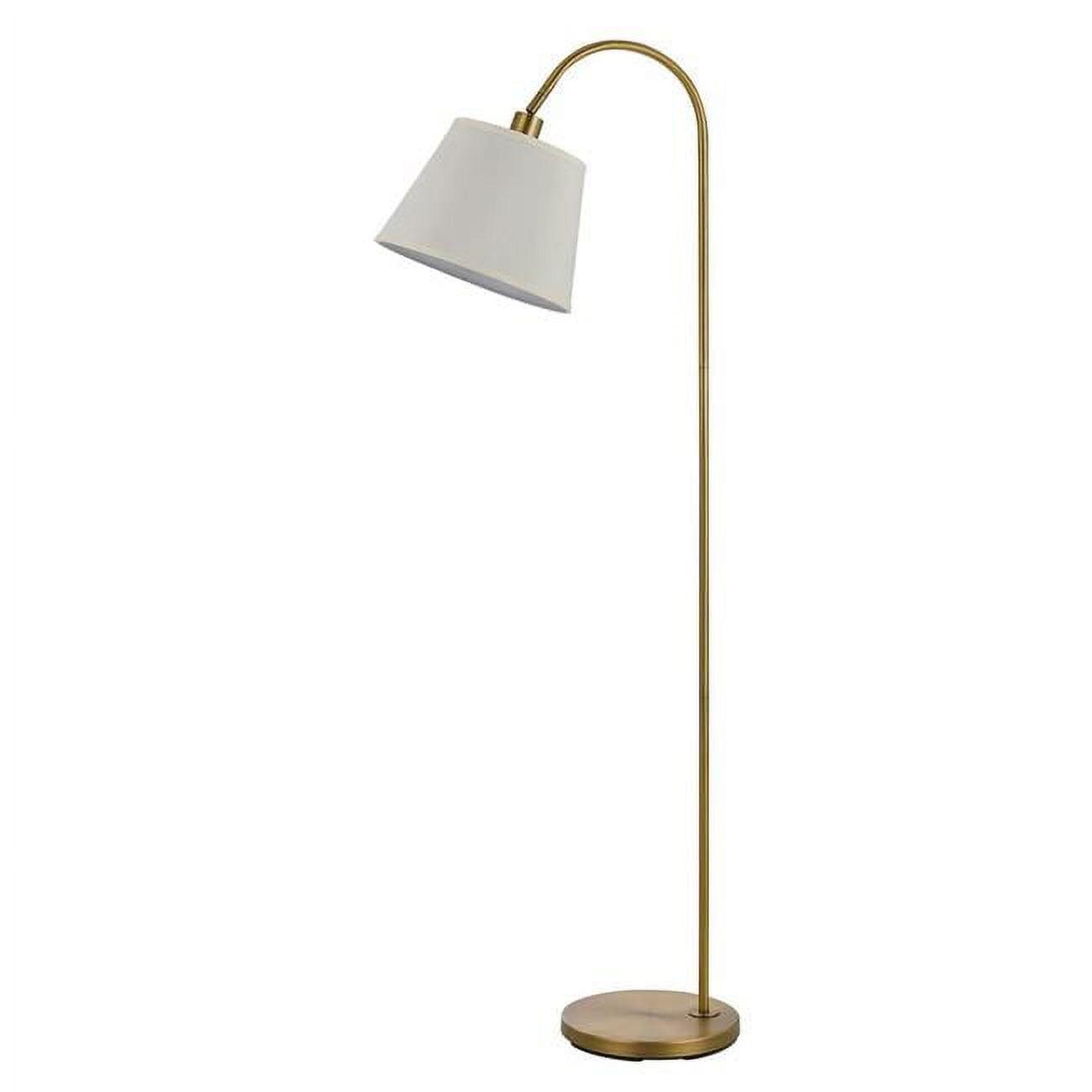 Arcadian Gold Adjustable 60" Energy Star Metal Floor Lamp