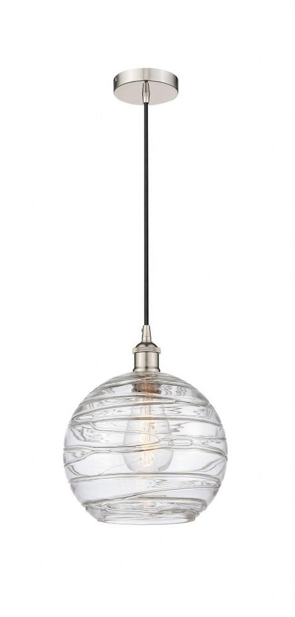 Innovations Lighting Athens Deco Swirl 1 - Light Single Drop Pendant Pendant