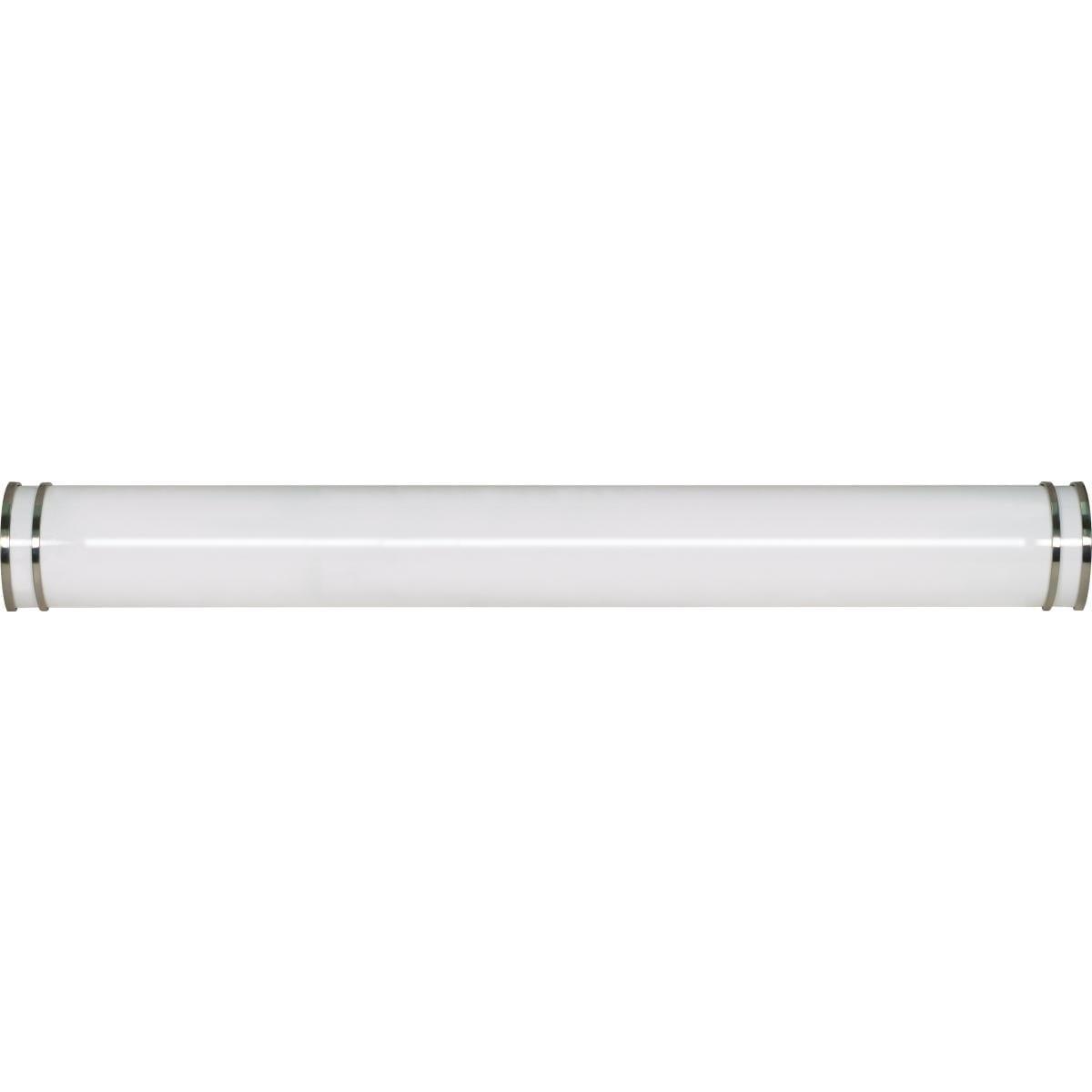 Glamour Brushed Nickel 49" Dimmable LED Vanity Light