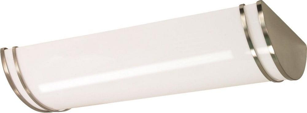 62/1039-Nuvo Lighting-Glamour-26W 1 LED Linear Flush Mount-12 Inches Wide by 4 Inches High