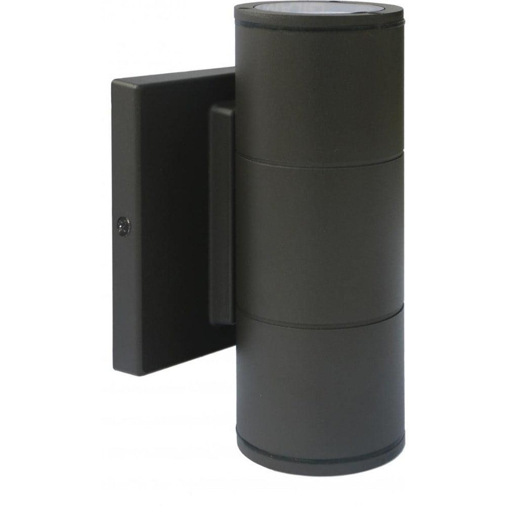 62/1145R1-Nuvo Lighting-Haley-10W 2 LED Small Up and Down Outdoor Wall Lantern-13 Inches Wide by 3.5 Inches High-Bronze Finish