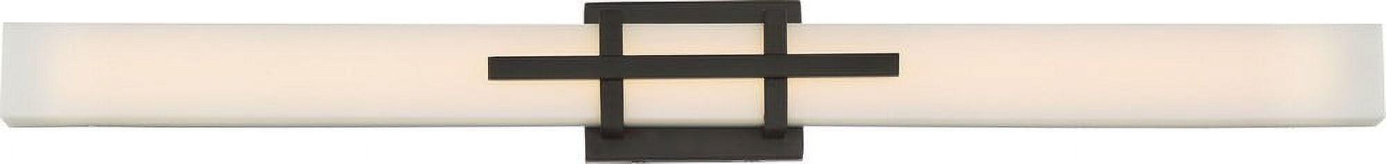 62/876-Nuvo Lighting-Grill-39W 1 LED Wall Sconce-4 Inches Wide-Aged Bronze Finish