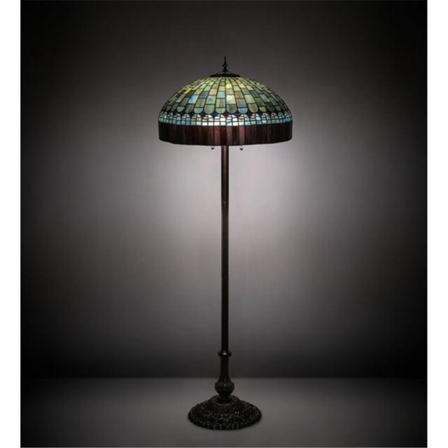 Meyda Lighting 62" High Tiffany Candice Floor Lamp