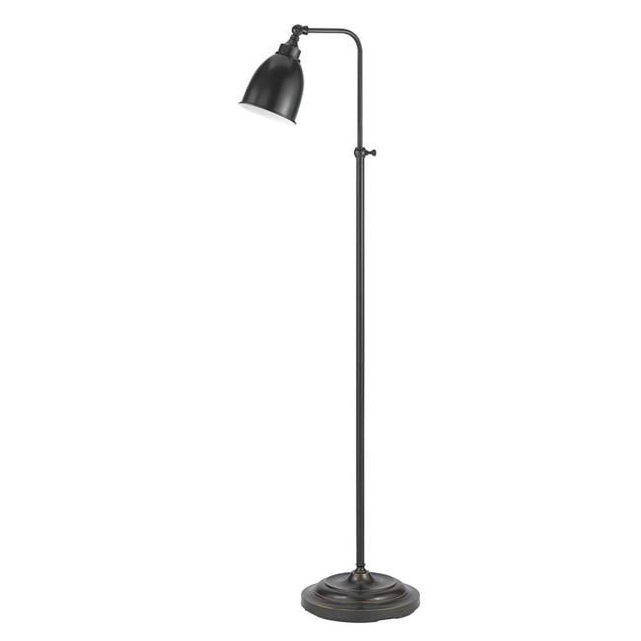 Adjustable Dark Bronze 62" Metal Floor Lamp with Dimmable Light