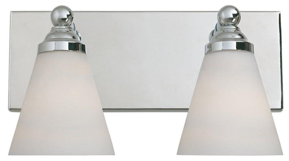 6492-CH-Designers Fountain-Hudson - Two Light Bath Bar