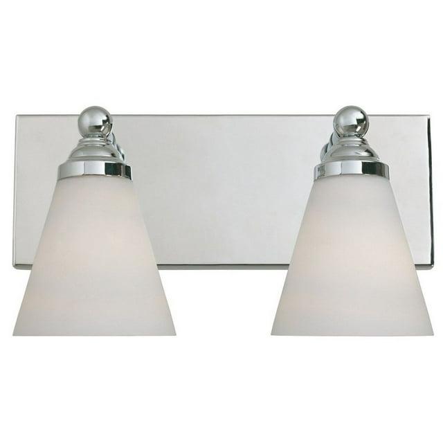 6492-CH-Designers Fountain-Hudson - Two Light Bath Bar