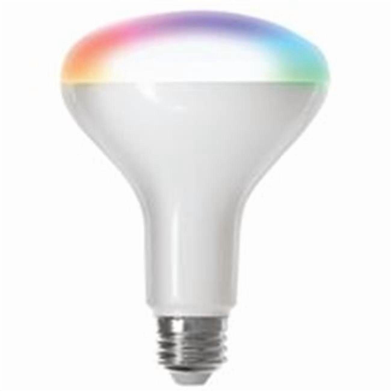 Feit Electric Smart LED Bulb 65W Equivalent Full Color/Tunable White, BR30, Med E26 Base, Dimmable