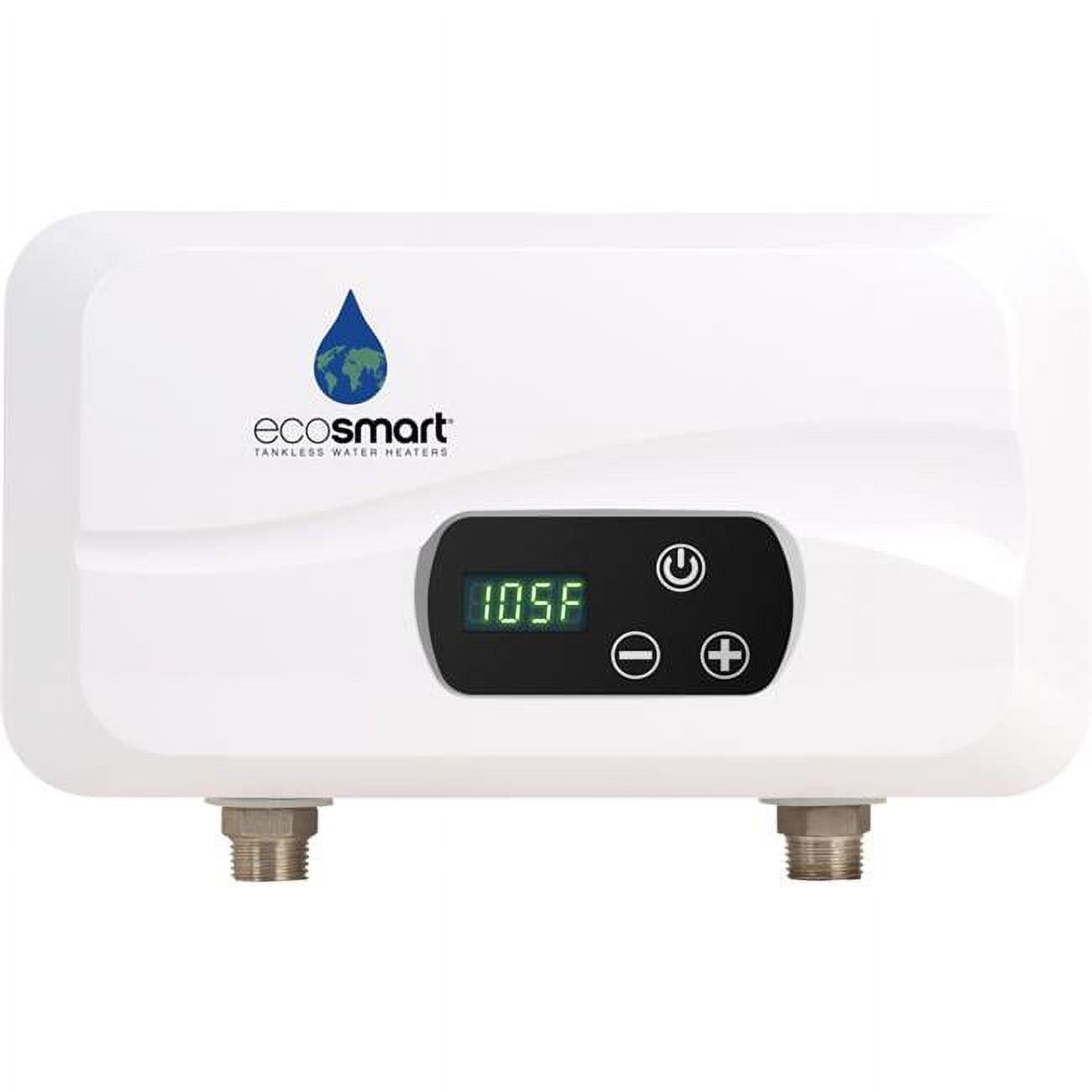 EcoSmart White 6.5 kW Electric Tankless Water Heater