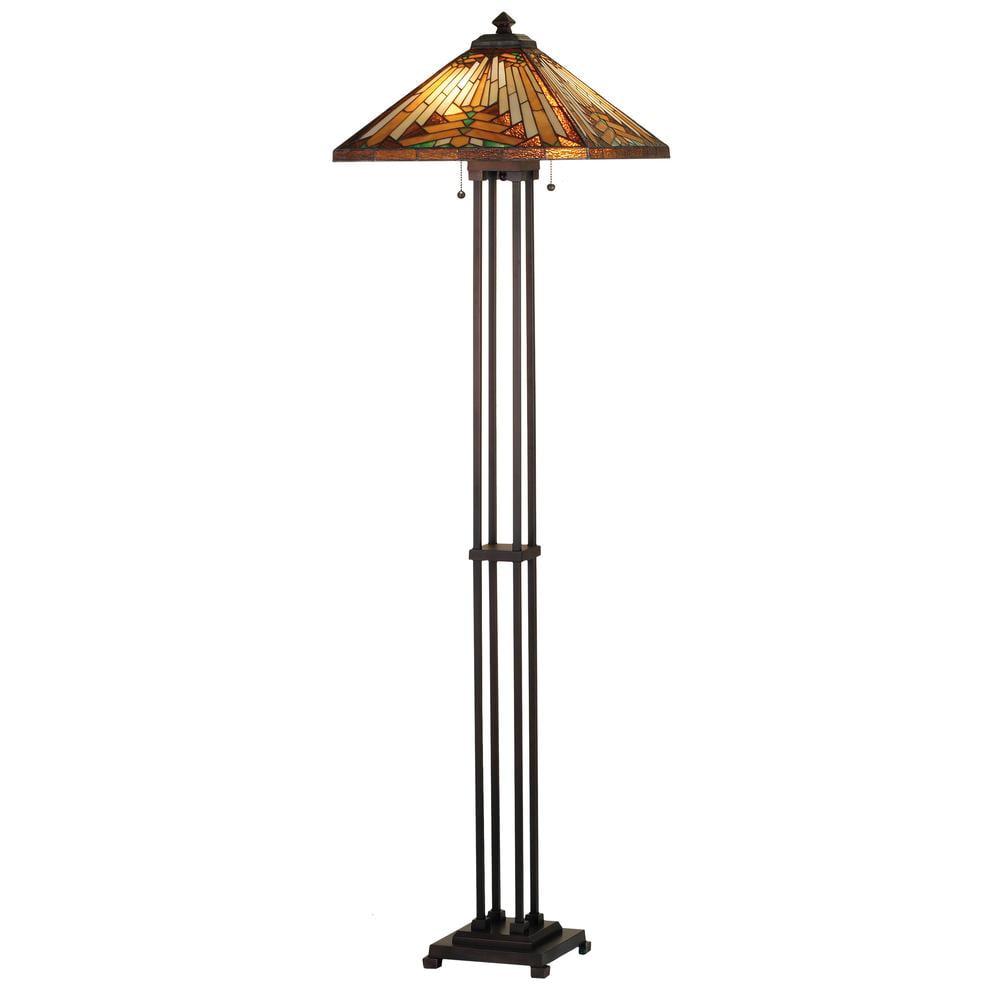 66228 Meyda 63"H Nuevo Mission Floor Lamp