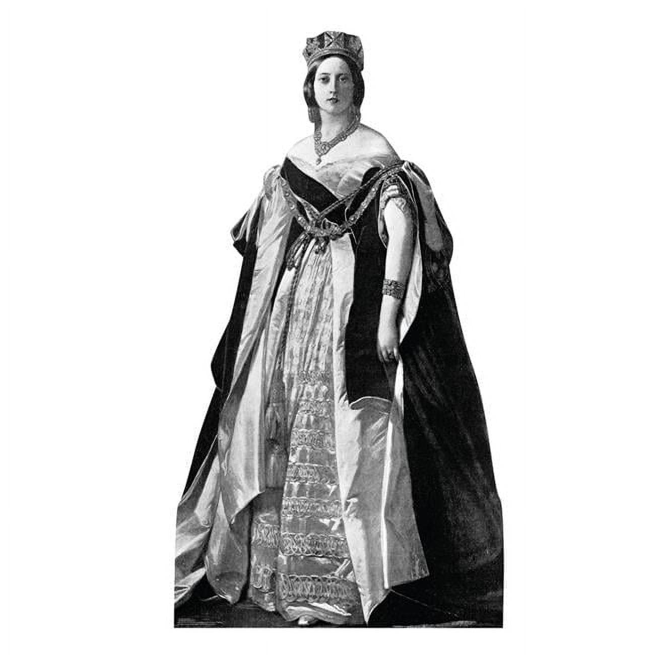 68 x 38 in. Queen Victoria Cardboard Cutout