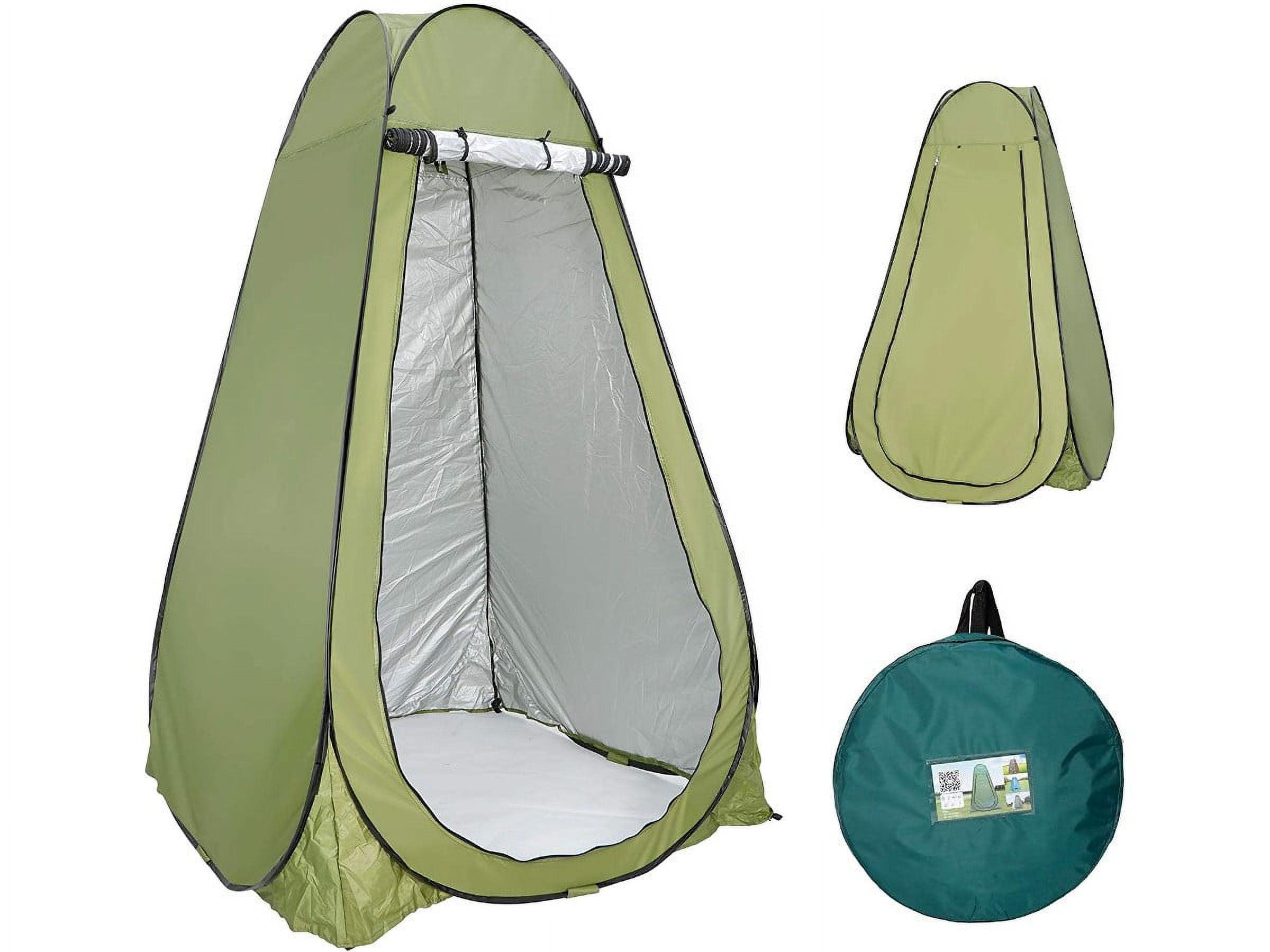 Green 6ft Pop Up Privacy Tent with Carry Bag