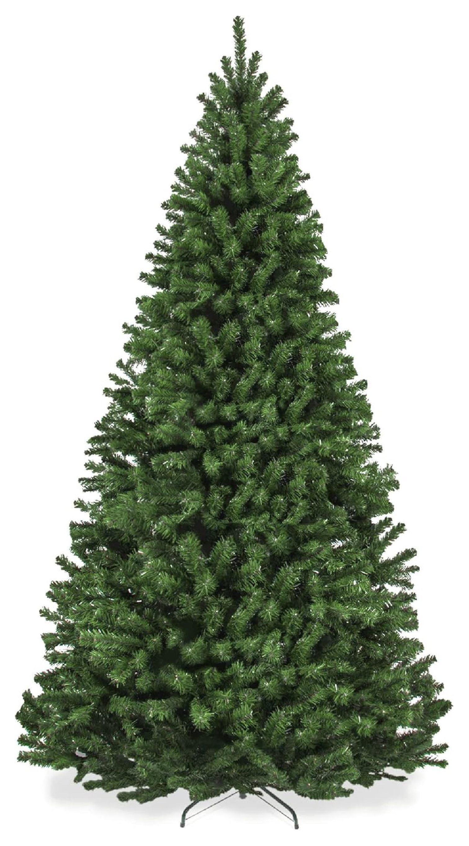 6ft Green Spruce Artificial Christmas Tree with Metal Base