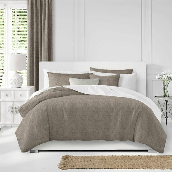 6ix Tailors Eclipse Natural Comforter & Pillow Sham Set. Twin