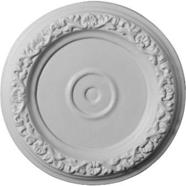 Kepler 7.5'' White Urethane Rosette Applique