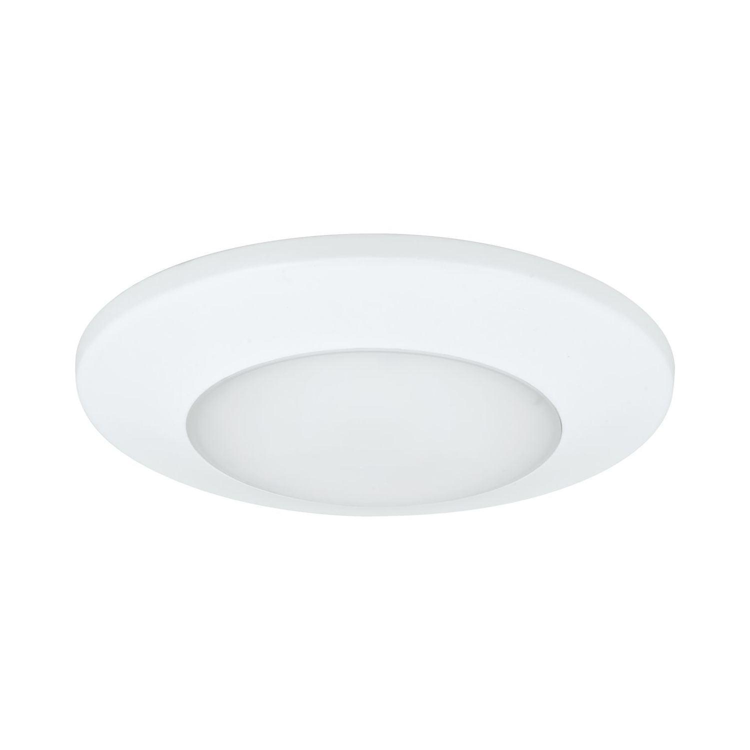 Sleek White 7.5" LED Flush Mount Light with Energy Star