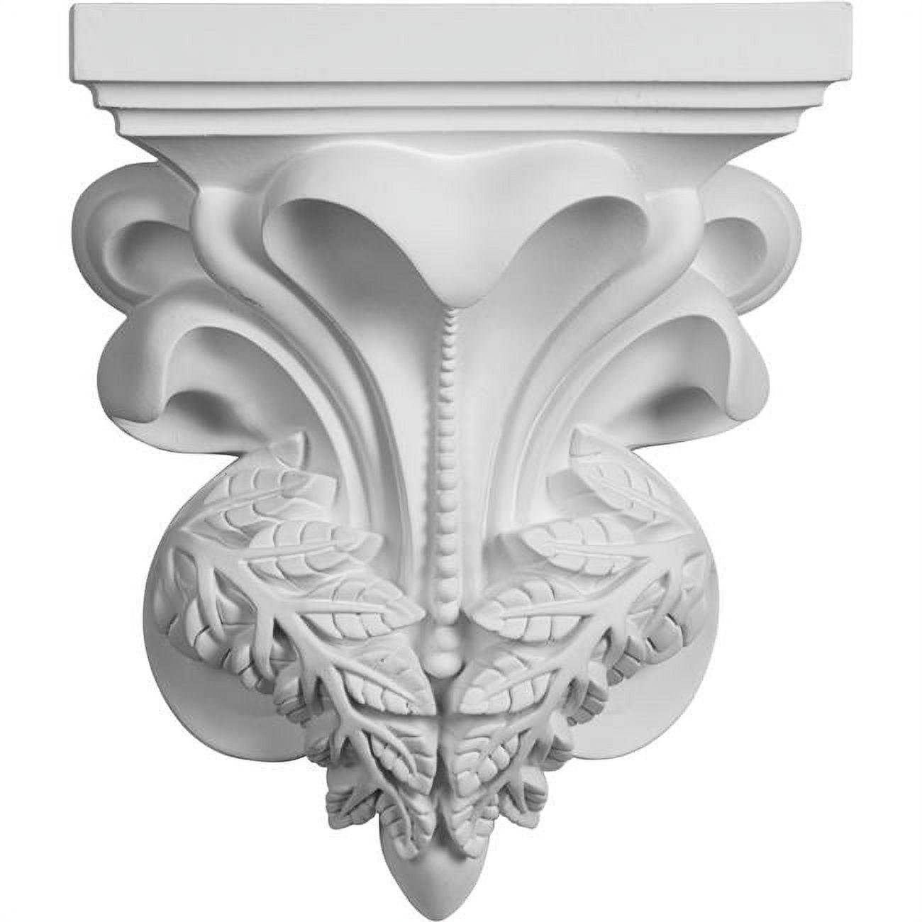 White Urethane Decorative Corbel 8.63" Height