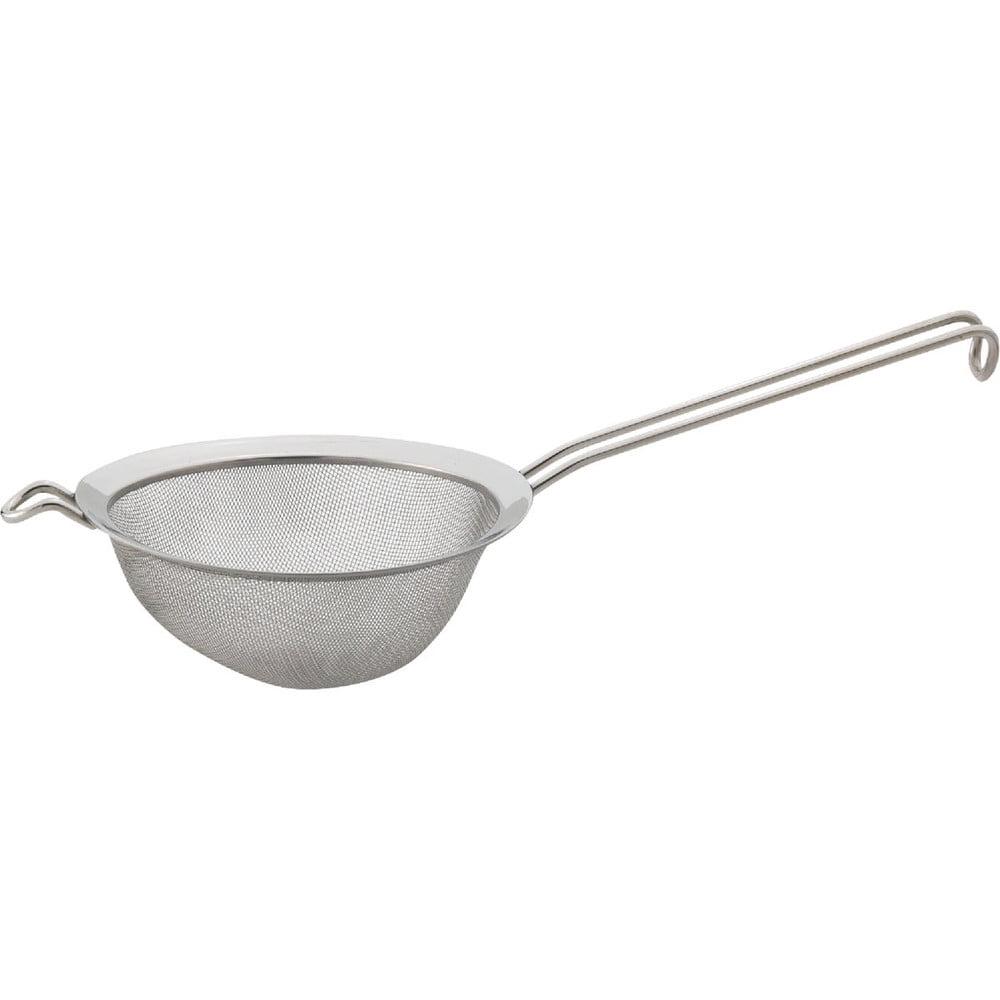 7-Inch Stainless Steel Double Mesh Strainer with Handle