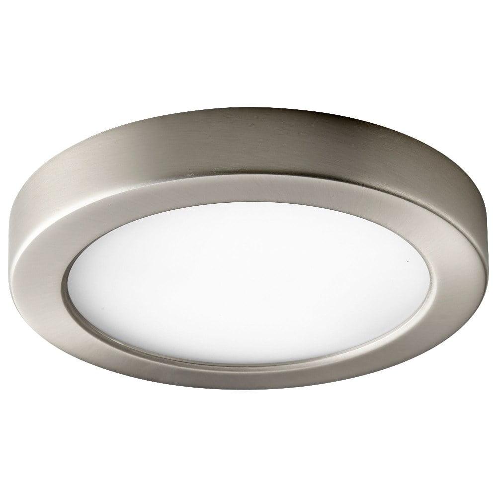 7 Inch 13W 1 Led Flush Mount-Satin Nickel Finish Oxygen Lighting 3-645-24