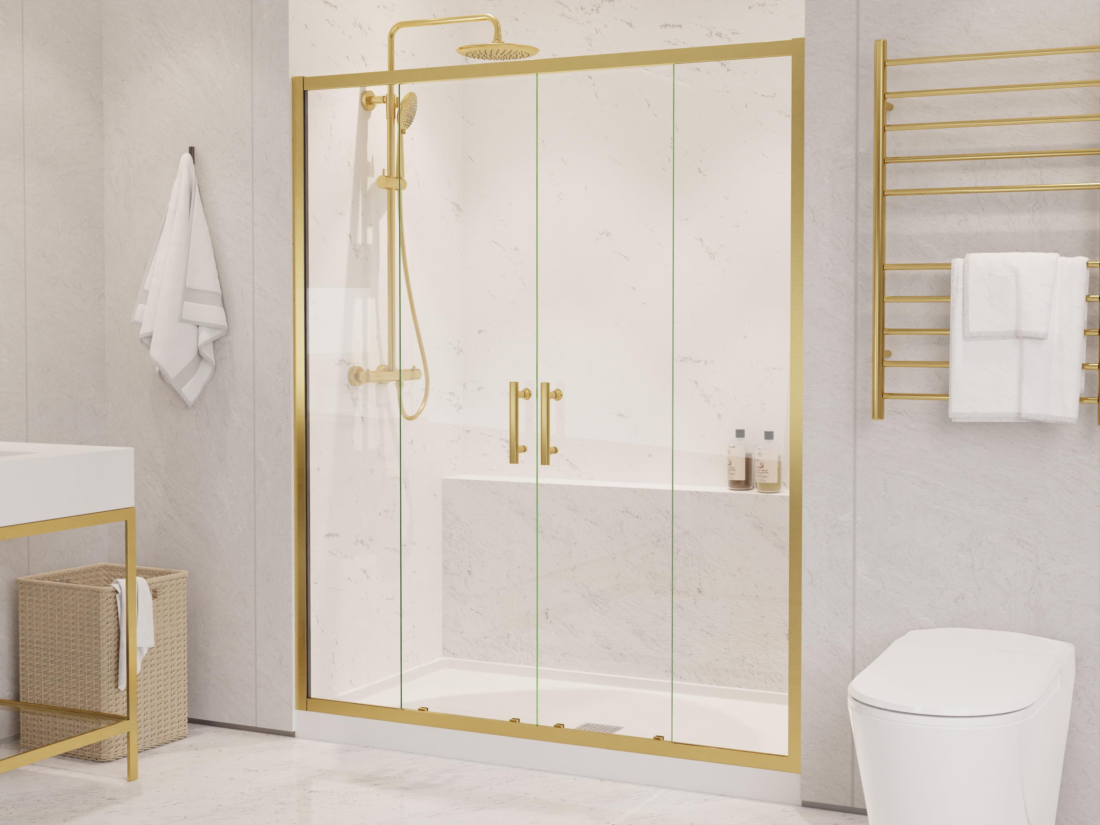 60" - 60.4" W x 70" H Framed Shower Door