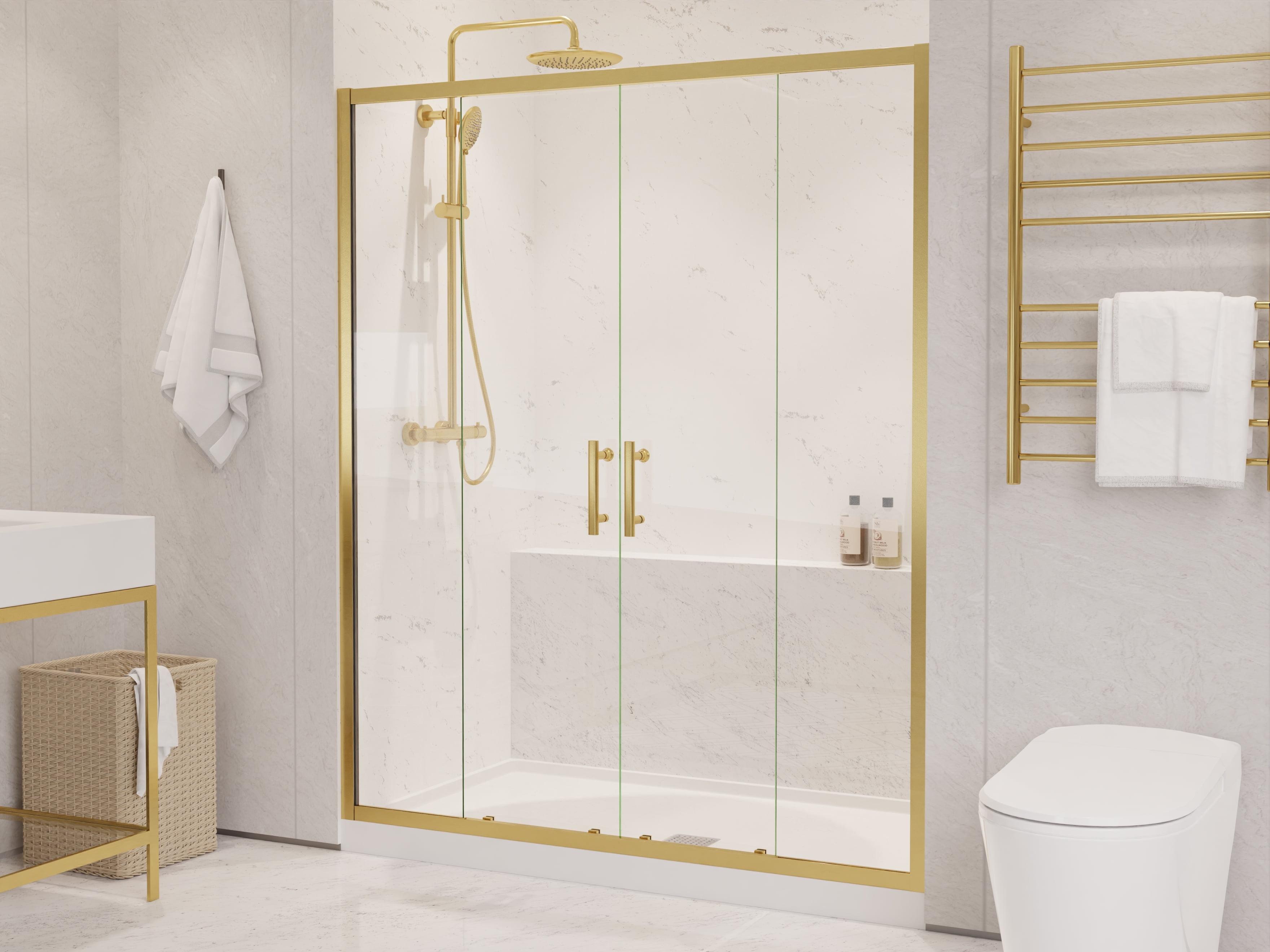 60" - 60.4" W x 70" H Framed Shower Door