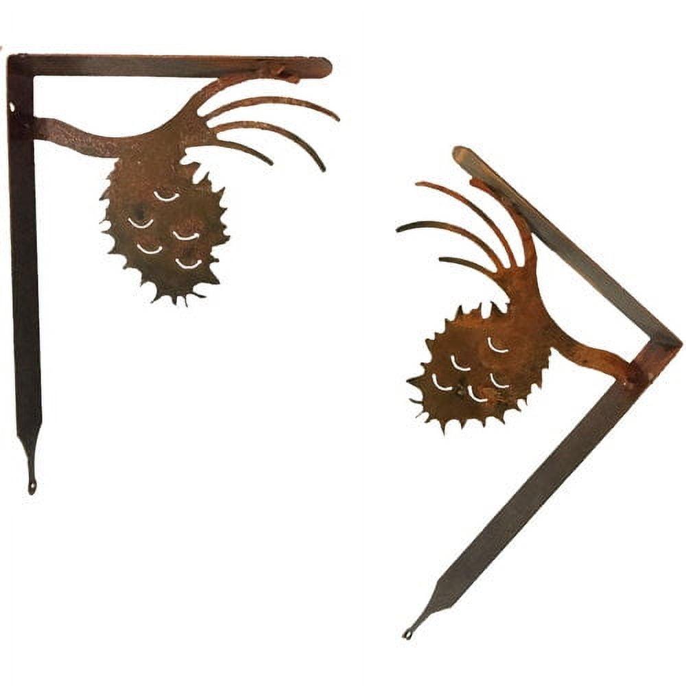 Pinecone Shelf Brackets