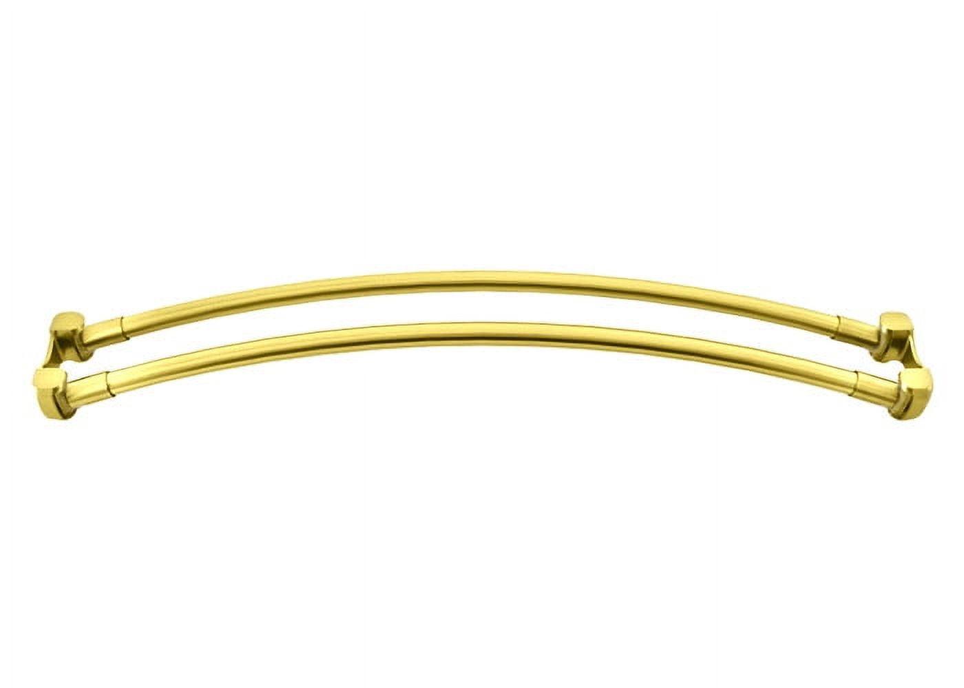 Barclay 66'' Curved Fixed Shower Curtain Rod