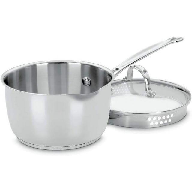 Cuisinart Chef's Classic Stainless Steel Saucepan with Cover