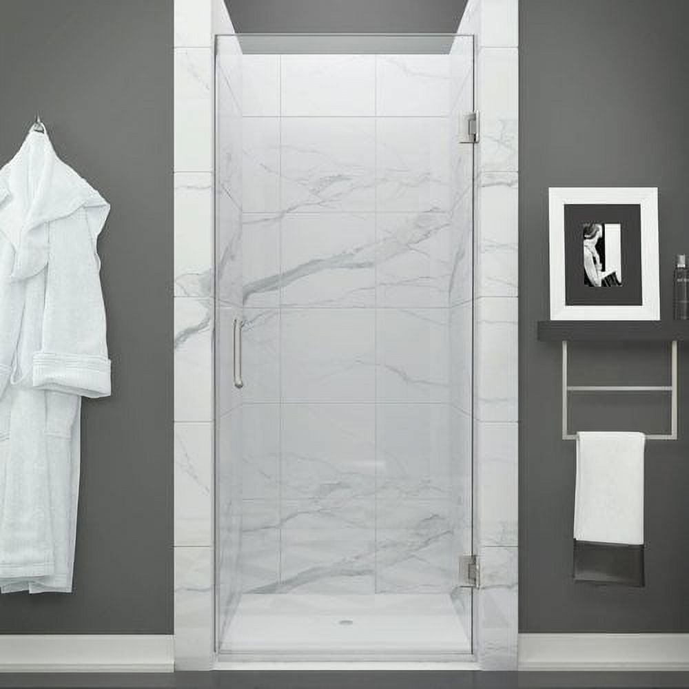 Fellow Series 72" Hinged Frameless Shower Door