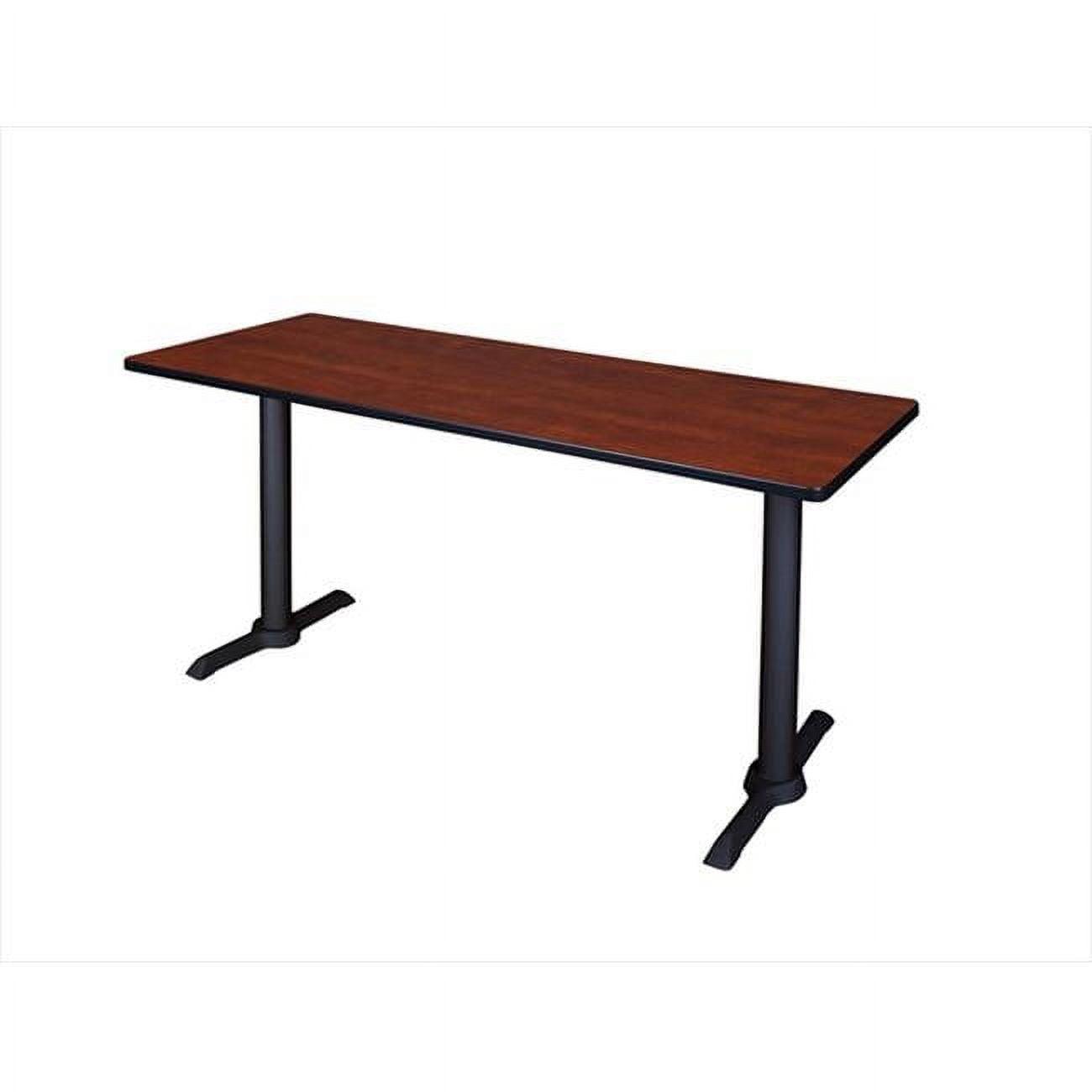 Cherrywood and Steel 72" Rectangular Training Table