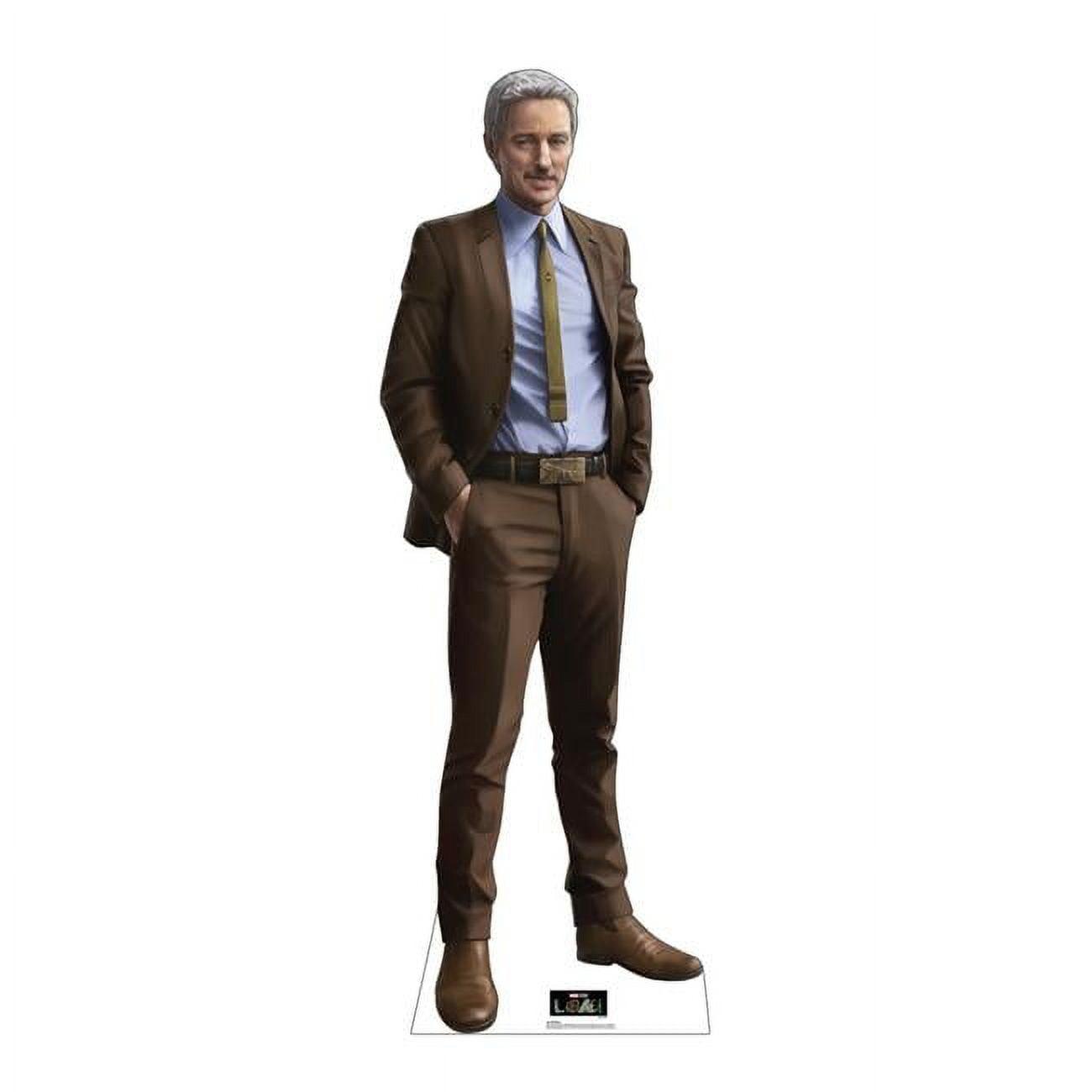 72 x 24 in. Brown Suit Cardboard Cutout, Loki