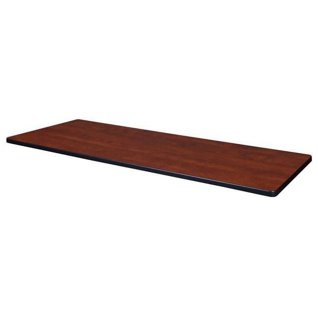 Reversible Cherry & Maple Laminate 72" Rectangle Tabletop