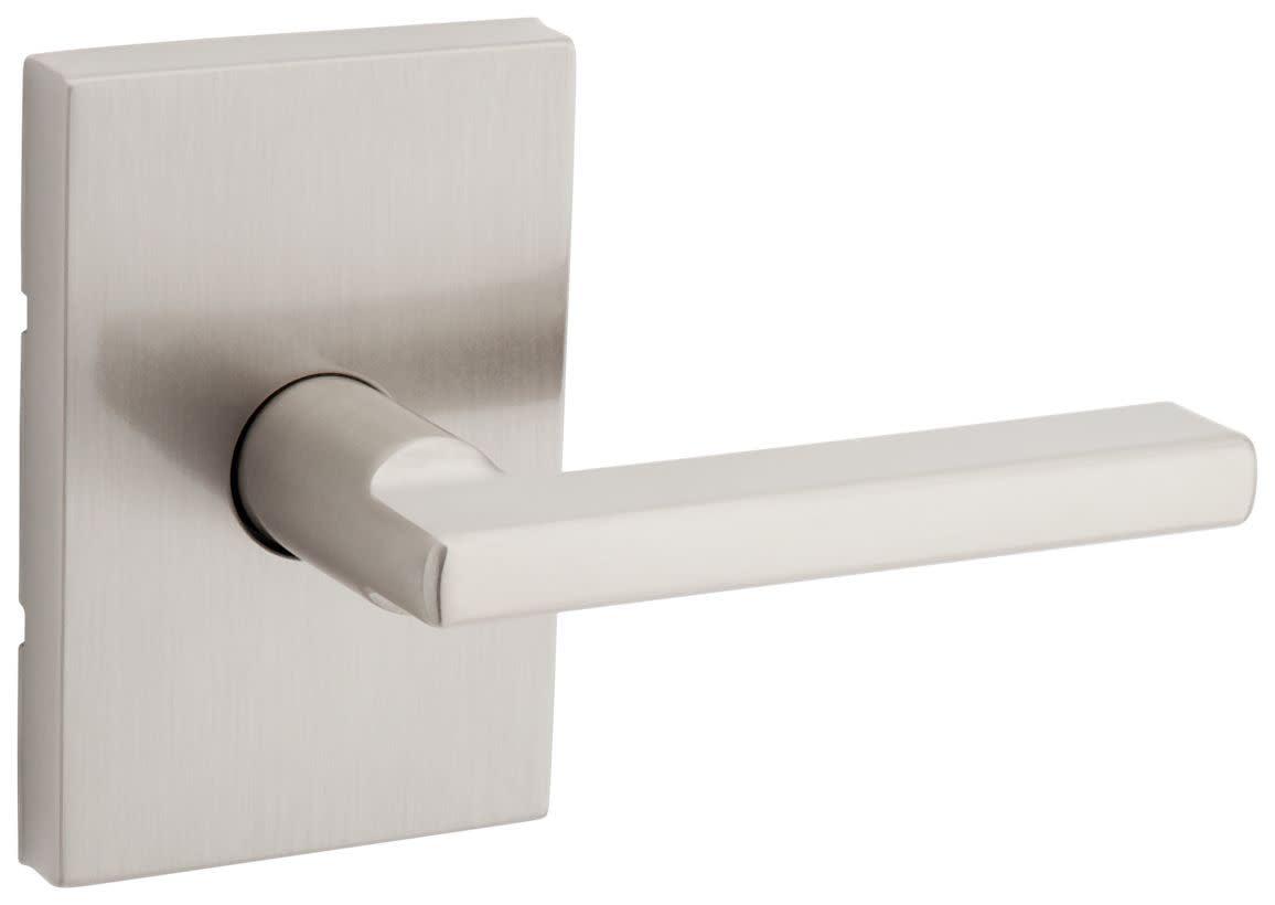 Satin Nickel Contemporary Passage Door Lever