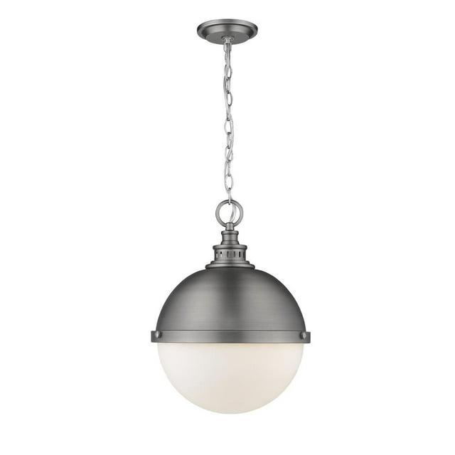 722F2-MB-Z-Lite-Amon - 2 Light Flush Mount in Traditional Style - 13 Inches Wide by 7.5 Inches High