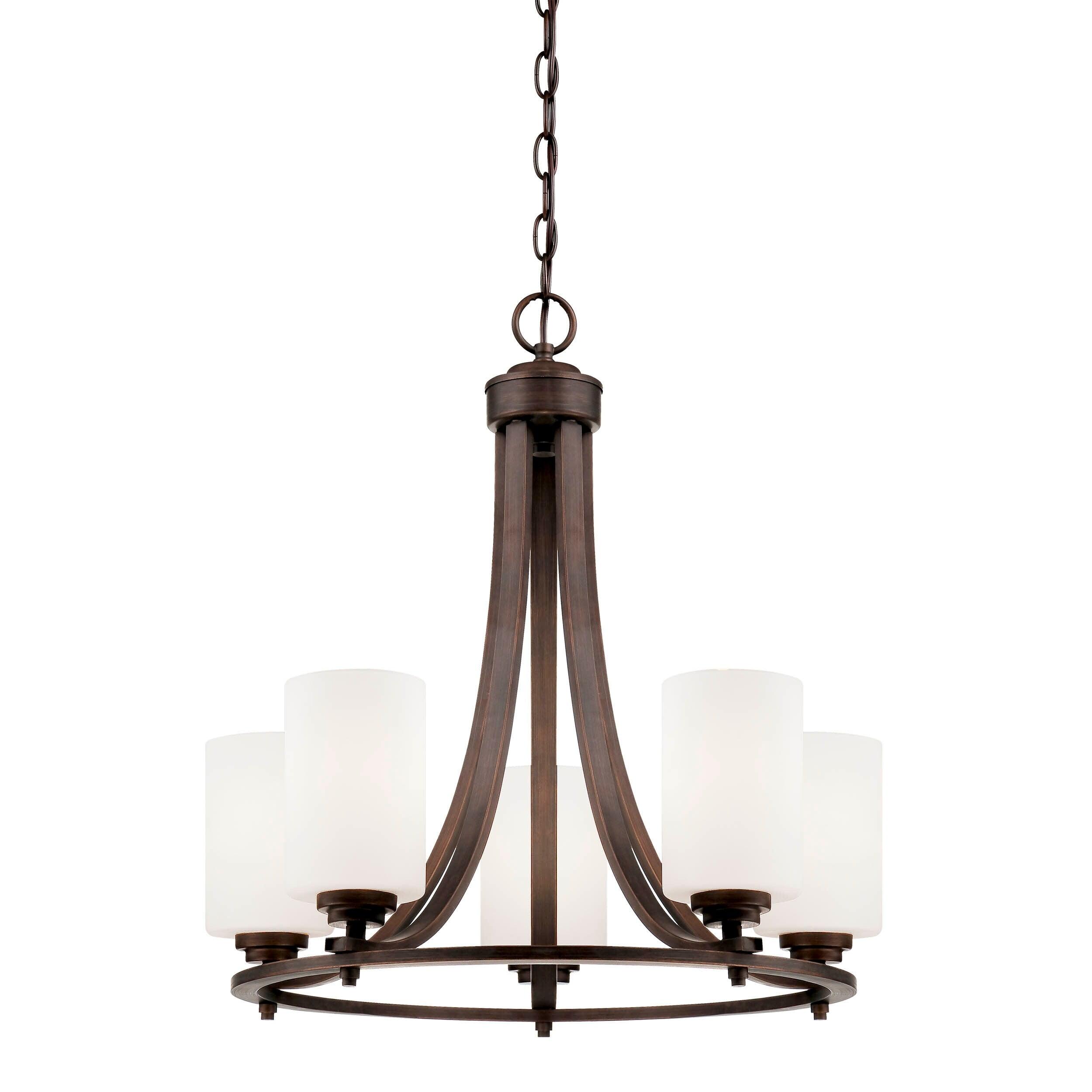 Millennium Lighting Bristo 5 - Light Chandelier in  Rubbed Bronze