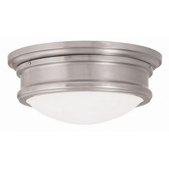 73442-91-Livex Lighting-Astor - 18W LED Flush Mount-5.5 Inches Tall and 13 Inches Wide