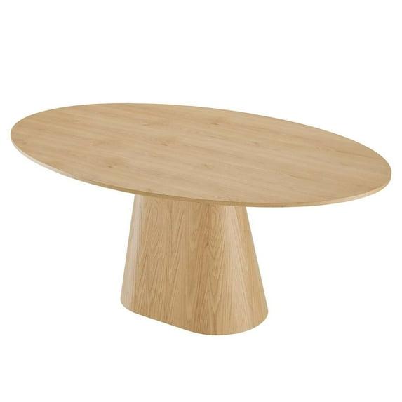 ESTETICA FURNITURE Modway Provision 75" Oval Dining Table