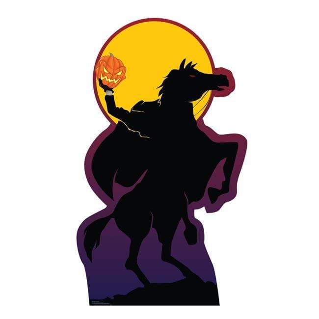 75 x 44 Inch Headless Horseman Halloween Cardboard Cutout