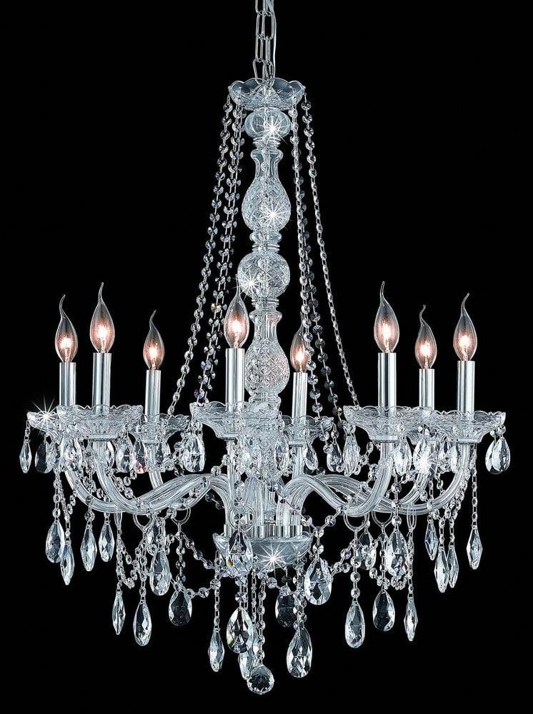 Elegant Lighting Verona 8 - Light Chandelier in  Chrome