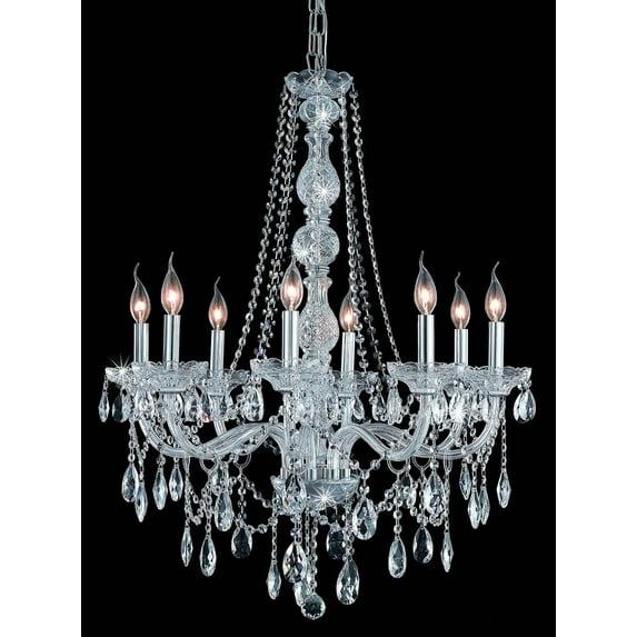 Elegant Lighting Verona 8 - Light Chandelier in  Chrome
