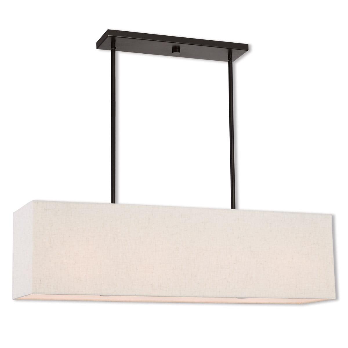 Lighting Lumens 4 - Light Square / Rectangle Chandelier